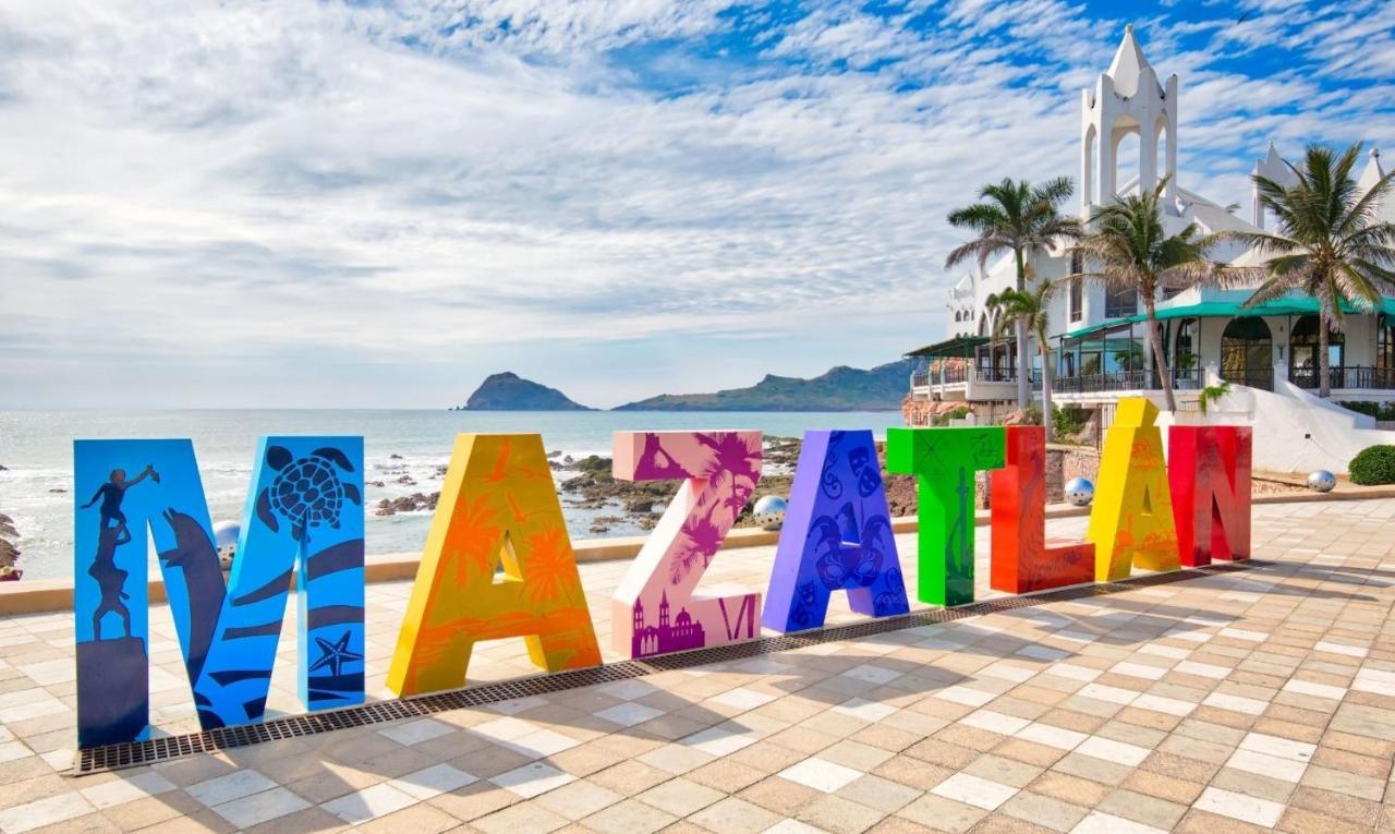 Excelente Departamento Con Alberca Cerca De Playa - Residencial Coto Mareta I Appartement Mazatlán Buitenkant foto