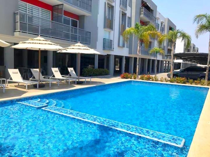 Excelente Departamento Con Alberca Cerca De Playa - Residencial Coto Mareta I Appartement Mazatlán Buitenkant foto